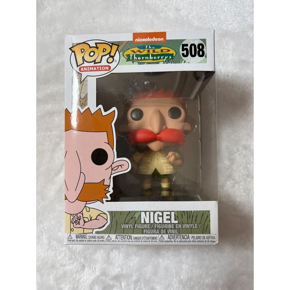 Funko Pop Nigel Thornberry 508 The Wild Thornberrys Nickelodeon Animation Vinyl
